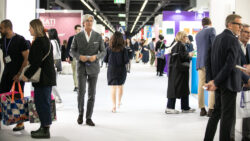 mock-up of Seaquip in Milan where attendees will be able to visit exhibitors in the marine supply chain