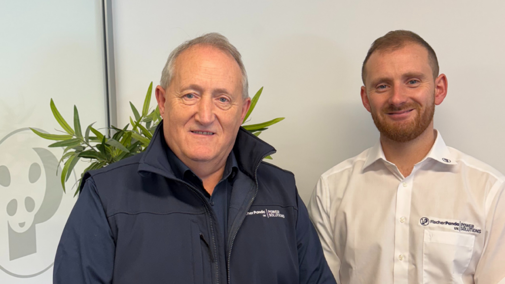 Barry Fower (left) and Chris Fower