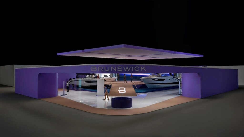 Brunswick Corporation returns to the Consumer Electronics Show. Image courtesy of Brunswick Corporation