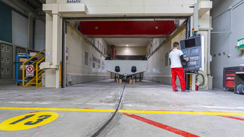 Inside Cranchi's factory