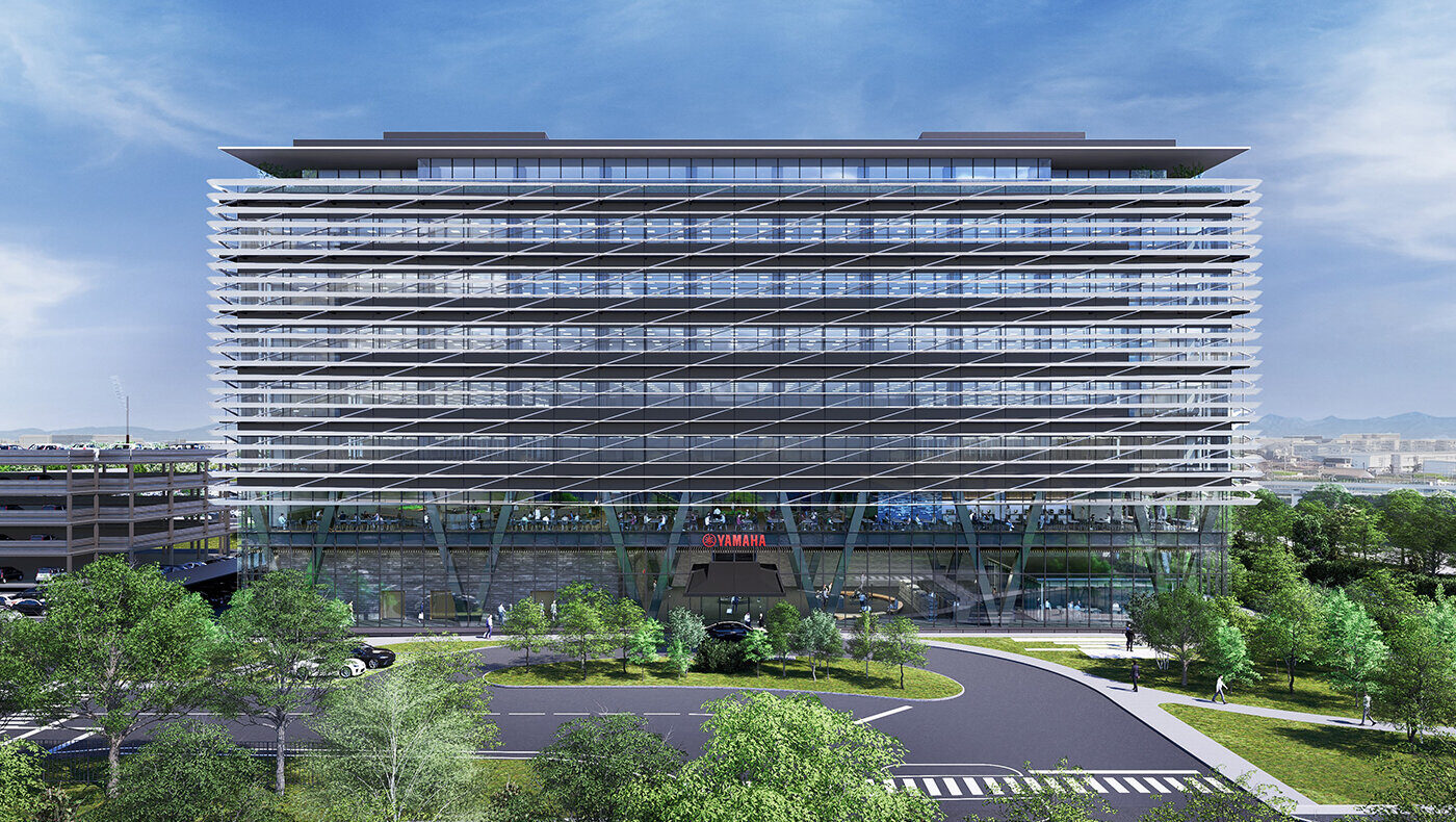 Yamaha's new corporate building