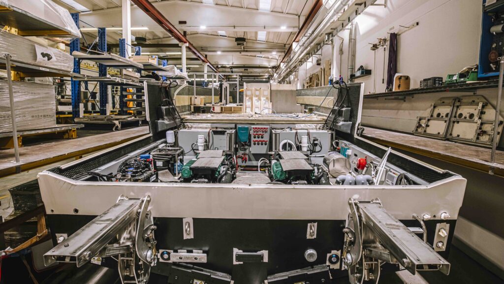 Inside Cranchi's factory - systems engineering