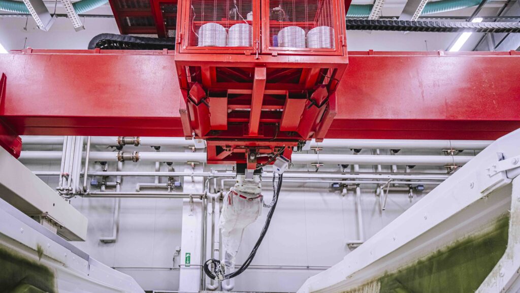 Inside Cranchi's factory