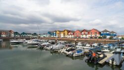 Exmouth Marina in Devon