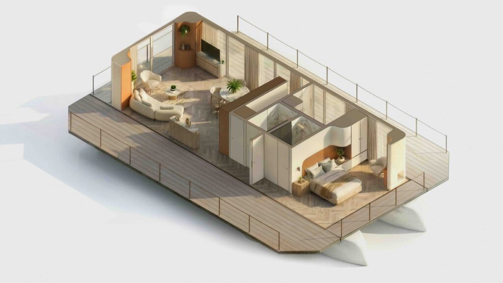 تصميم تخيلي لفيلا أركهاوس 50