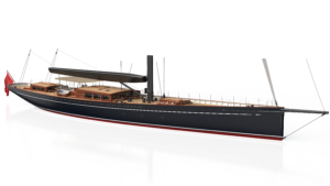 New 52.5 m Sloop rigged Saling Yacht Dykstra Naval Architect February 2026