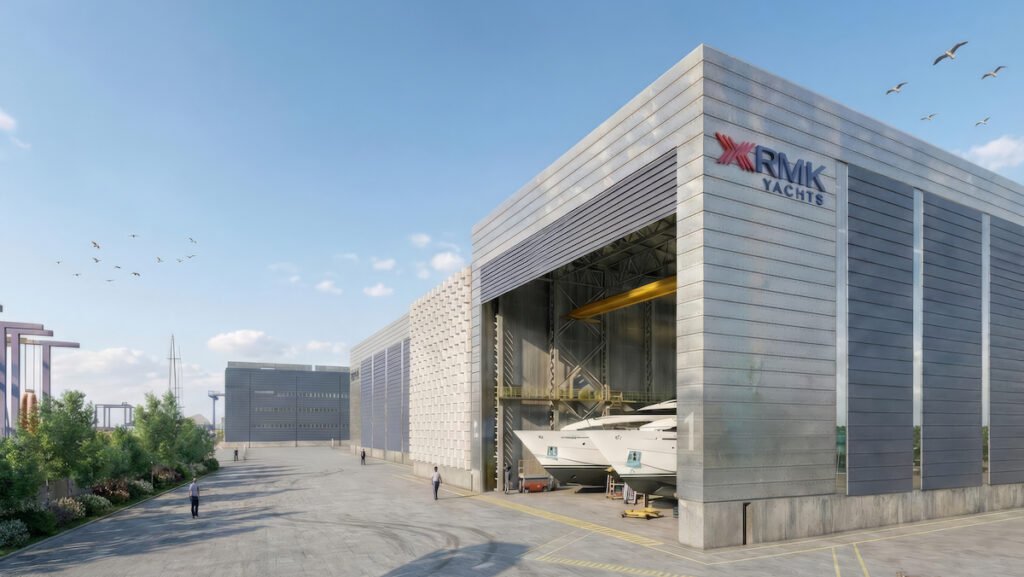 RMK Yachts factory rendering