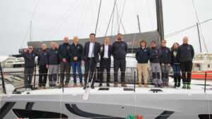 Sailing Atlantic Services team with Bruno Thivoyon