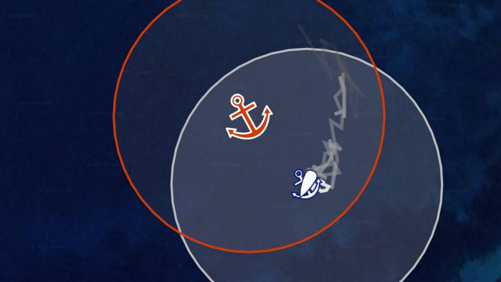 Screenshot from Anchor Easy app