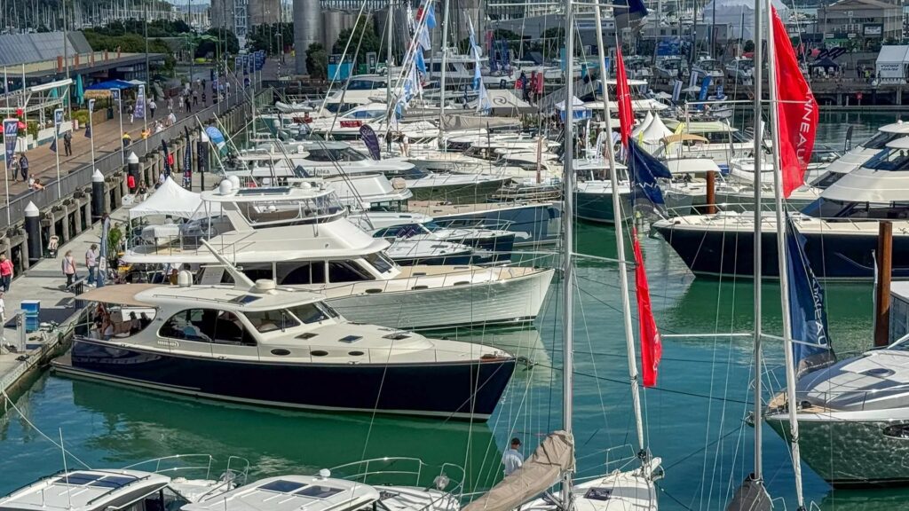 Auckland Boat Show 2026 day one. Image courtesy of Auckland Boat Show