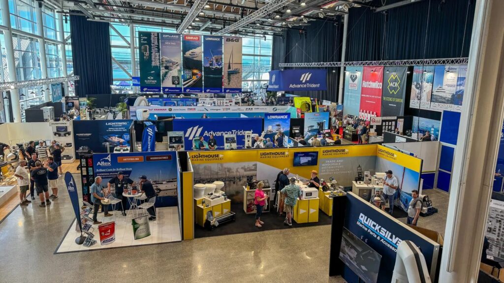 Auckland Boat Show 2026 day one. Image courtesy of Auckland Boat Show