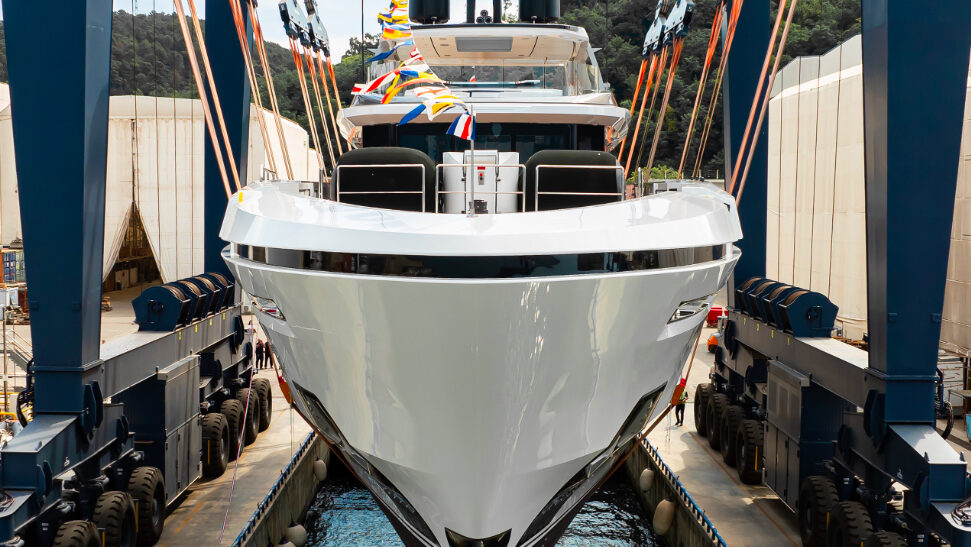 Baglietto's Dopamine - an example of Italy's luxury yacht market