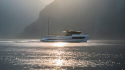 Rendering of Extra yachts X70 motor yacht