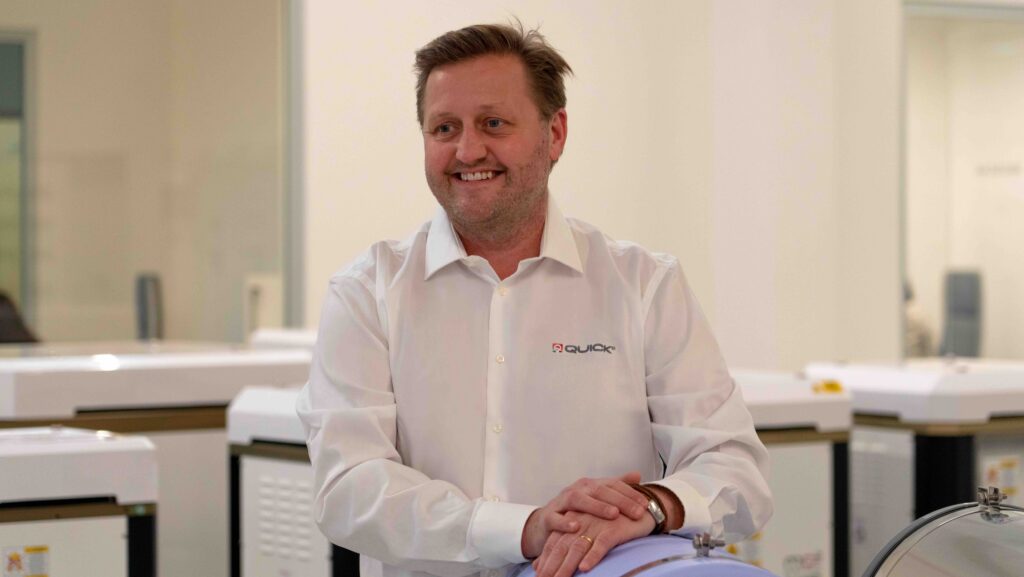 Andreas Karlsen, Chief Commercial Officer of Quick Group