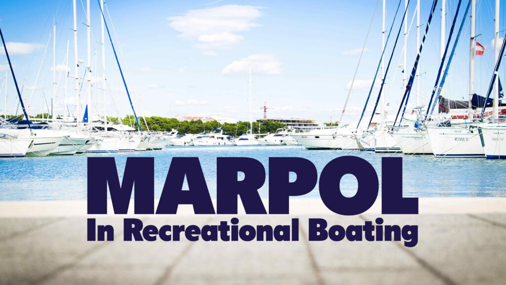 MARPOL in recreational boating image
