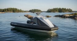 Rendering of modern electric jet ski