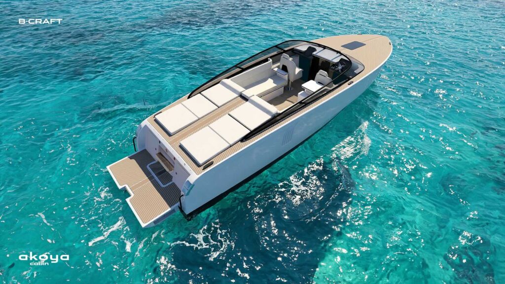 Luxury cabin day boat