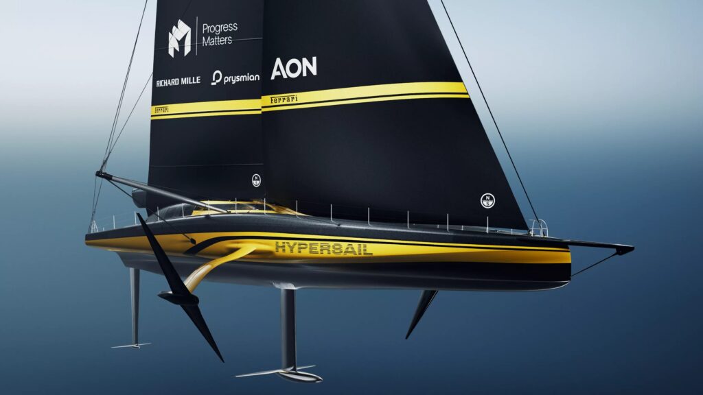 Ferrari Hypersail livery rendering