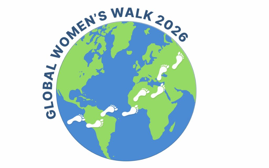 Global women's walk logo