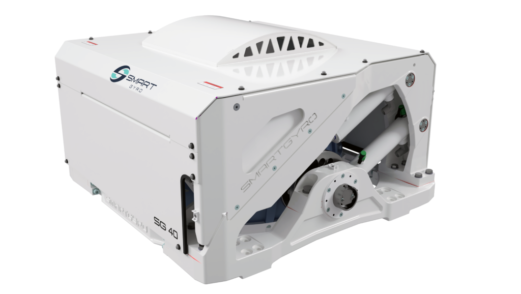 Smartgyro's SG40 is designed for 50-60 ft yachts