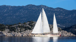 sailing ketch superyacht