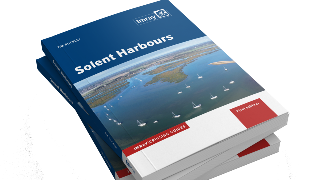 Imray Solent Harbour guide book stack