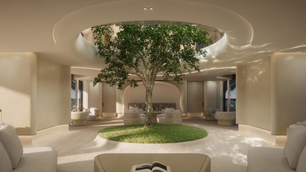 Virtuosity's main salon