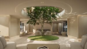 Virtuosity's main salon