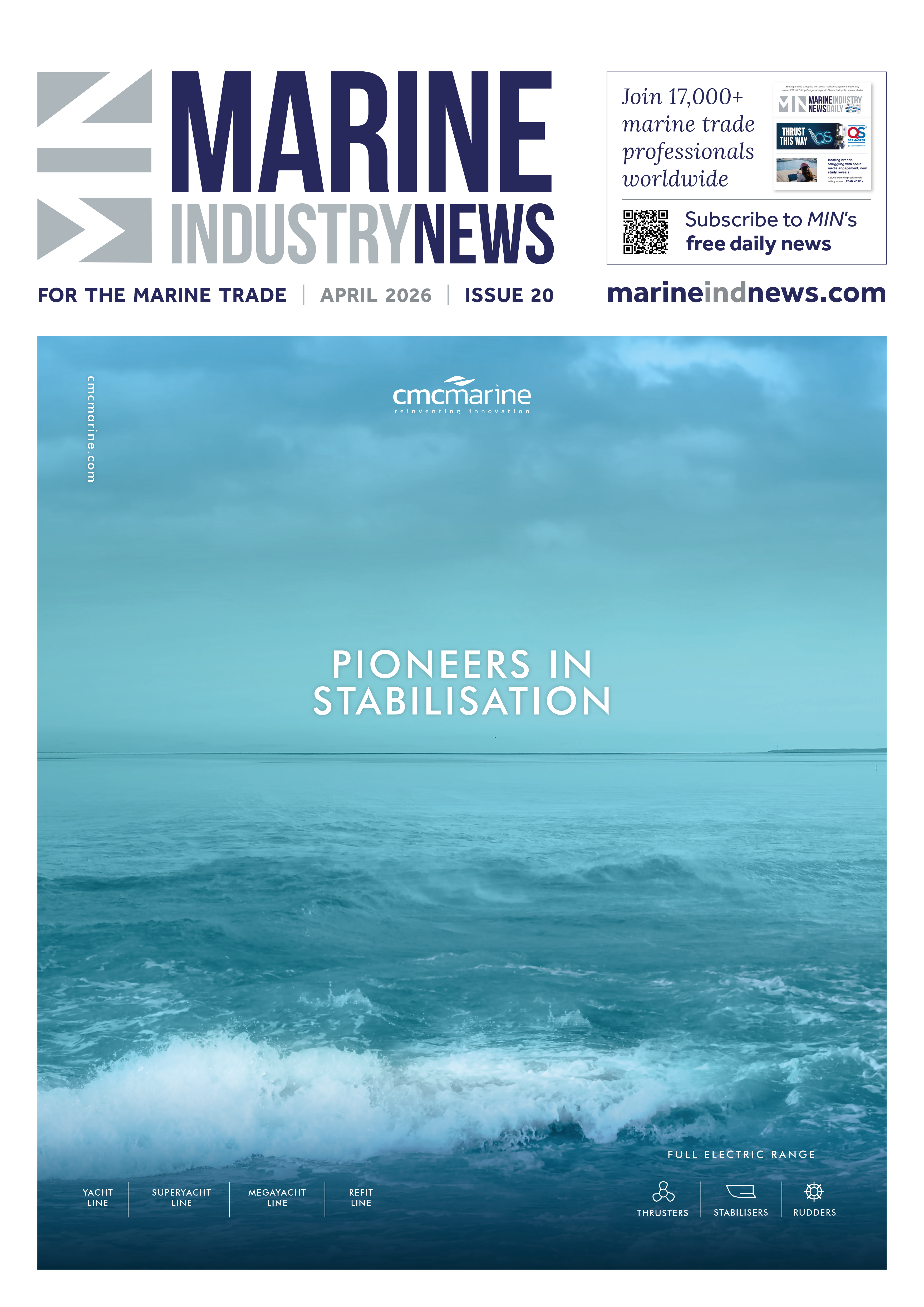 Marine Industry News Magazine Issue 20 front cover