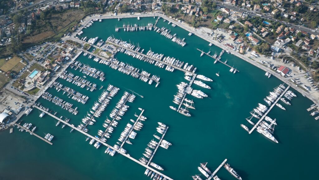 D Marin Gouvia Corfu from above