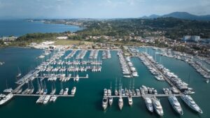 Gouvia Marina in Corfu
