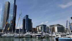 view of boats in Ocean Village Marina