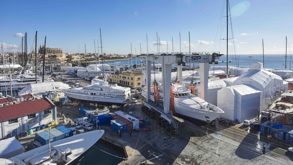 Shipyard in Spain