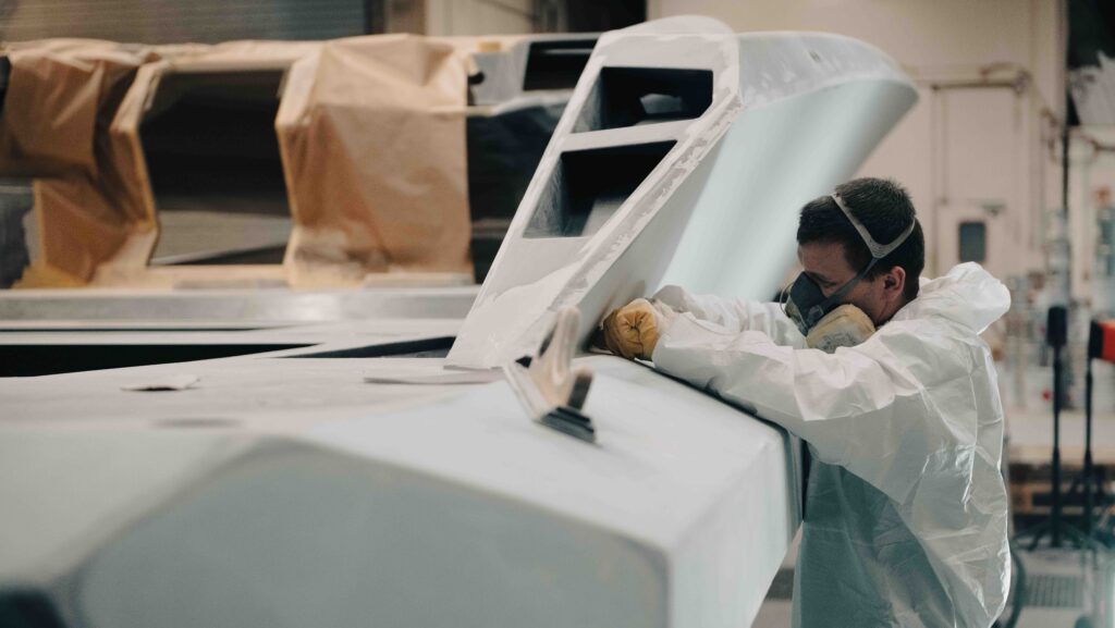 SAY Carbon Yachts - dayboat being built in Germany