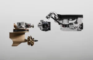 Volvo penta hybrid system