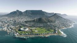 Cape Town with Table Mountain backdrop