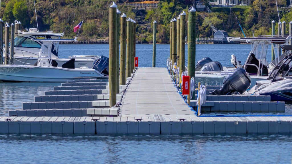 EZ Dock marina pontoon
