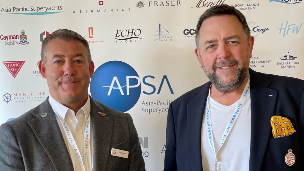 David Good, CEO, Superyacht Australia & Nigel Beatty, Chairman, APSA