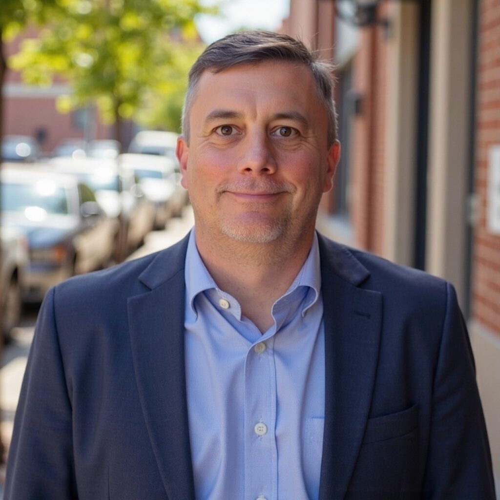 headshot EZ Dock vice president of sales Mike O’Loughlin