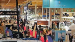 Paris Nautic boat show hall