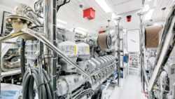 Overmarine yachts use mtu propulsion systems across much of the fleet