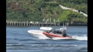 A runaway boat rescue on Maryland's Severn River