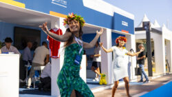 Monaco Yacht Show South Pacific dancers