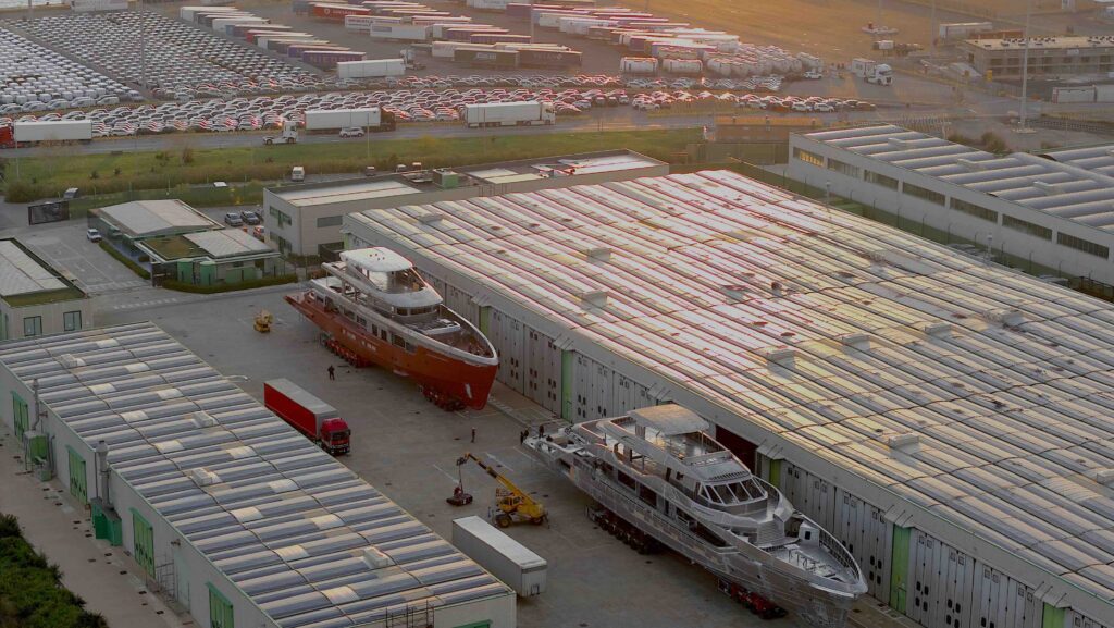 TANKOA Yachts' CIVITAVECCHIA SHIPYARD