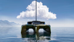 VMG 53 trimaran rendering