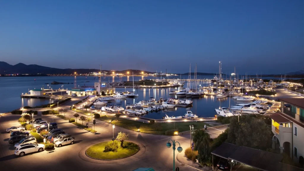 night view of marina acquired by D-Marin