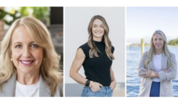 April Bruffy-Metzger, Dana Howe and Madison Ambrose