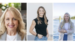 April Bruffy-Metzger, Dana Howe and Madison Ambrose