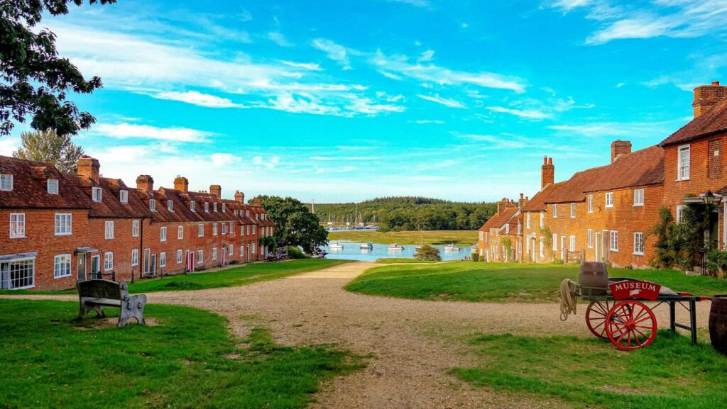 Buckler's Hard an der britischen Südküste
