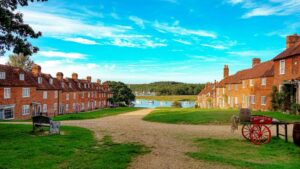 Buckler's Hard on UK south coast